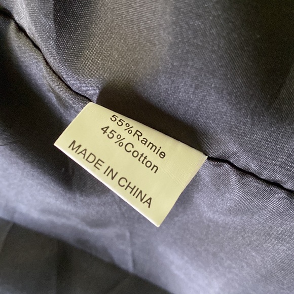 Long Ankle Length Two Toned/Striped Fur Coat - Picture 2 of 3